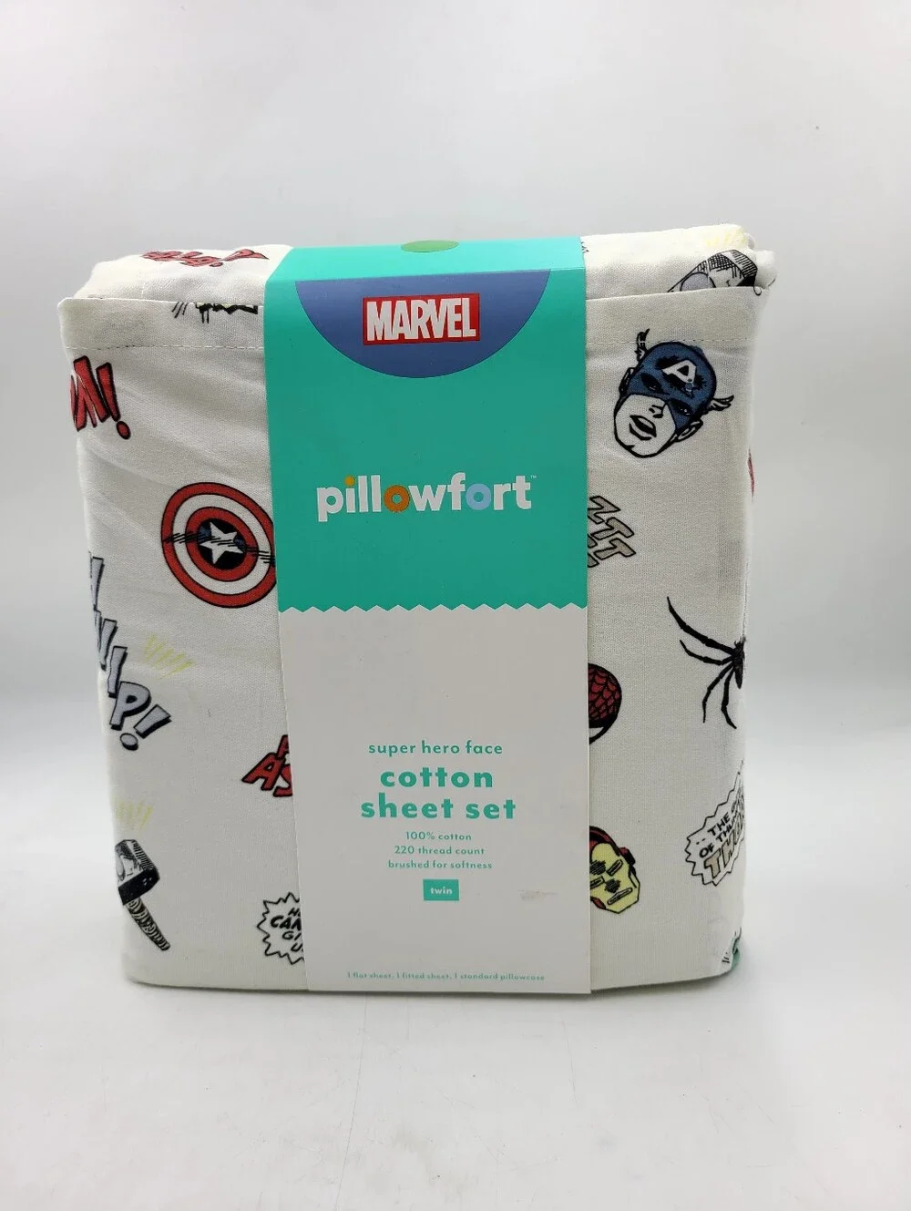 Marvel Icons Kids' Sheet Set - The Marvel Collection by Pillowfort™
